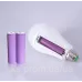 LED-лампочка 20 Вт Е27 акумуляторна з двома акумуляторами 18650 для автономної роботи вдома без світла