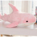 Мягкая игрушка Акула IKEA 100 см розовая, большая плюшевая подушка-обнимашка для девочки