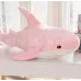 М'яка іграшка Акула IKEA 100 см рожева, велика плюшева подушка-обіймашка для дівчинки