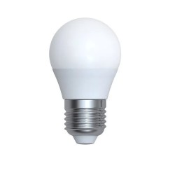 Лампа світлодіодна LED Bulb-G45-7W-E27-220V-6500K-630L SILVER Ny95000608