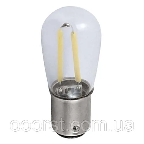 Лампа Lemanso LED 1,5W T22 120LM B15D 6500K 230V прозора / LM3081 для швейної машинки