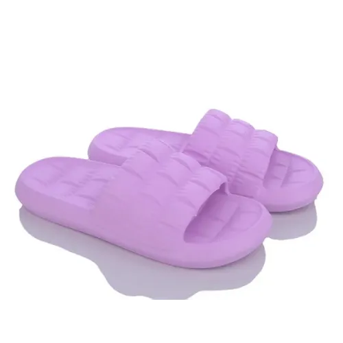 Жжіночі м'які шльопанці EVA лавандові – зручні, легкі, 36-41 розмір 39