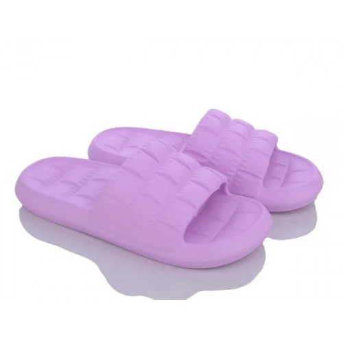 Женские мягкие шлёпанцы EVA лавандовые – удобные, лёгкие, 36-41 размер (арт. 10247)