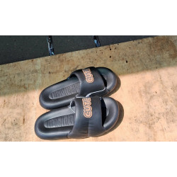 Женские шлёпанцы CUTE чёрные – удобные, лёгкие, 36-41 размер (арт. 10253)