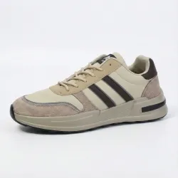 Чоловічі кросівки бежеві. Стильні повсякденні кеди весна-літо 41-45 43