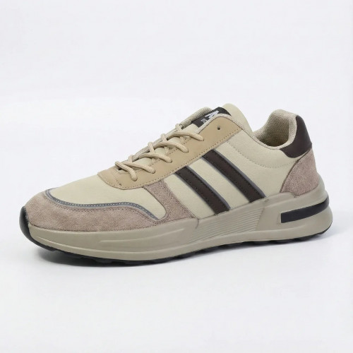 Мужские кроссовки бежевые. Стильные повседневные кеды весна-лето 41-45 43