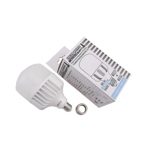 Лампа світлодіодна LED Bulb T120-60W-E27/E40-220V-6500K-5400L ICCD TNSy