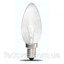 Лампа розжарювання Philips B35 свічка 40Вт E14 230В прозора