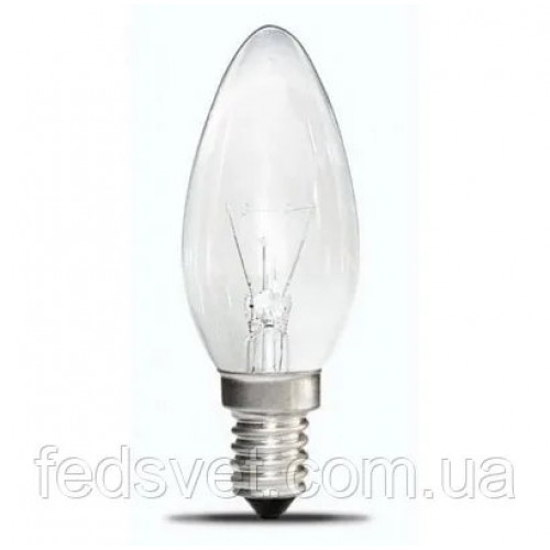 Лампа розжарювання Philips B35 свічка 40Вт E14 230В прозора