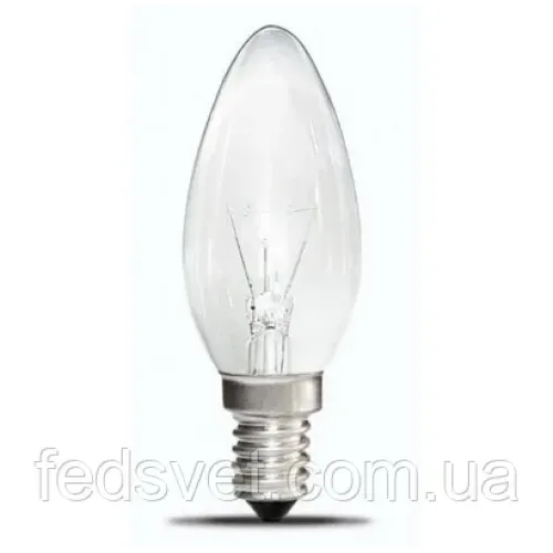 Лампа розжарювання Philips B35 свічка 40Вт E14 230В прозора