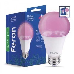 Світлодіодна фітолампа Feron LB-709 11Вт E27