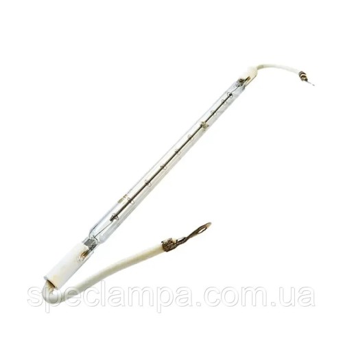 Лампа лінійна КГТ 220-1300 К7s/2.5 Kabel, інфрачервона галогенна лампа термовипромінювач для сушіння та нагрівання