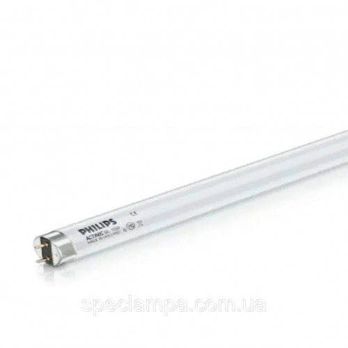 Лампа УФ 36W/10 Actinic BL TL-DK Philips, люмінесцентна запасна лампа для сушіння та поліграфії, лампочка полімеризації
