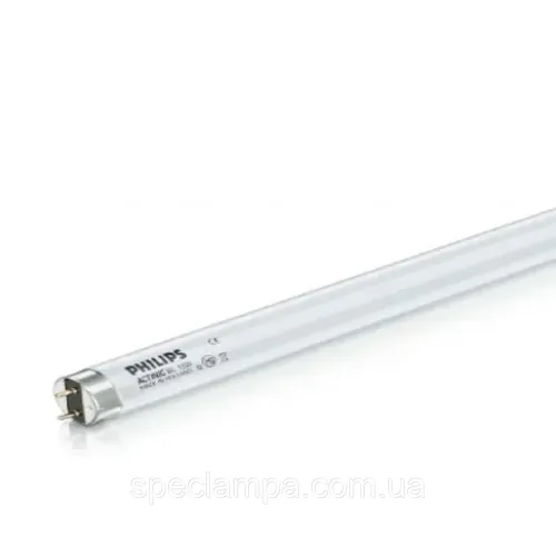 Лампа УФ 36W/10 Actinic BL TL-DK Philips, люмінесцентна запасна лампа для сушіння та поліграфії, лампочка полімеризації
