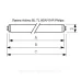 Лампа УФ 60W/10-R Actinic BL TL Philips, люмінесцентна запасна лампа для сушіння та поліграфії, лампочка полімеризації