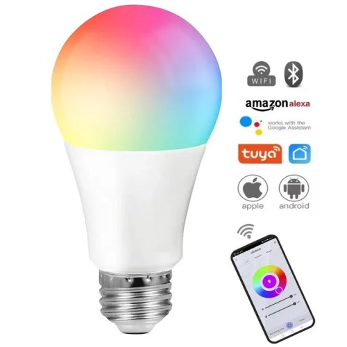 UrbanKit «Інтелектуальне Освітлення»: Смарт Лампа E27 з RGB Tuya Smart LED Tuya WiFi