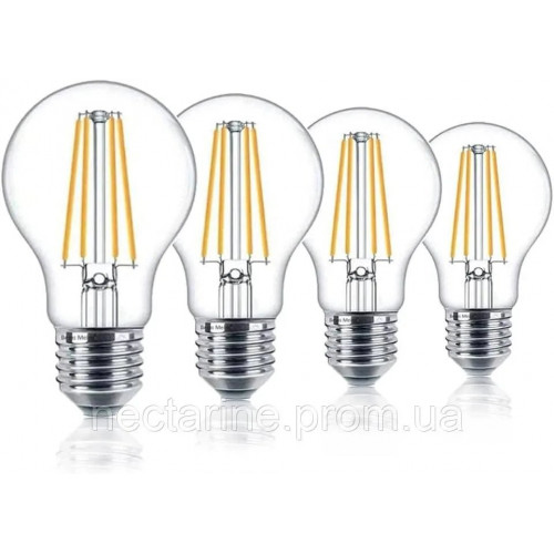 Світлодіодна лампа Belns Melns E27 з регульованою яскравістю, 6 Вт (замінює лампочку 60 Вт), світлодіодна лампа E27