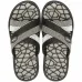 Чоловічі шльопанці Olimp Чорно-Сірі гумові (41-46) сланці для пляжу та басейну 45