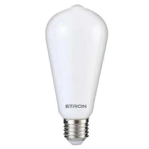 Світлодіодна філаментна лампа ETRON ST64 7W 2700K E27 матова колба