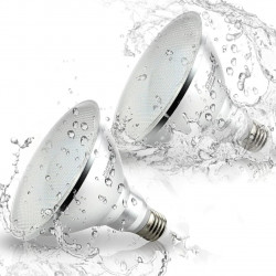 Набір LED-ламп HiBay 2 шт., 15 Вт, 1400 лм, 3000 K, E27, IP65 водонепроникні, кут 180 градусів