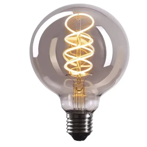 Лампочка LED енергоощадна філаментна світлодіодне тепле світло. 4В. Лампочки.