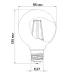 Філаментна LED лампа 7W 2700K G95 E27 ETRON SoftGlow 1-EFP-1861 Filament