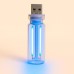 USB LED лампа ретро стилю синя, тепле світло 2700K, Edison ефект (арт. 3532) - фото 6