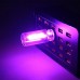 USB LED лампа ретро стилю фіолетова, тепле світло 2700K, Edison ефект (арт. 3533) - фото 7