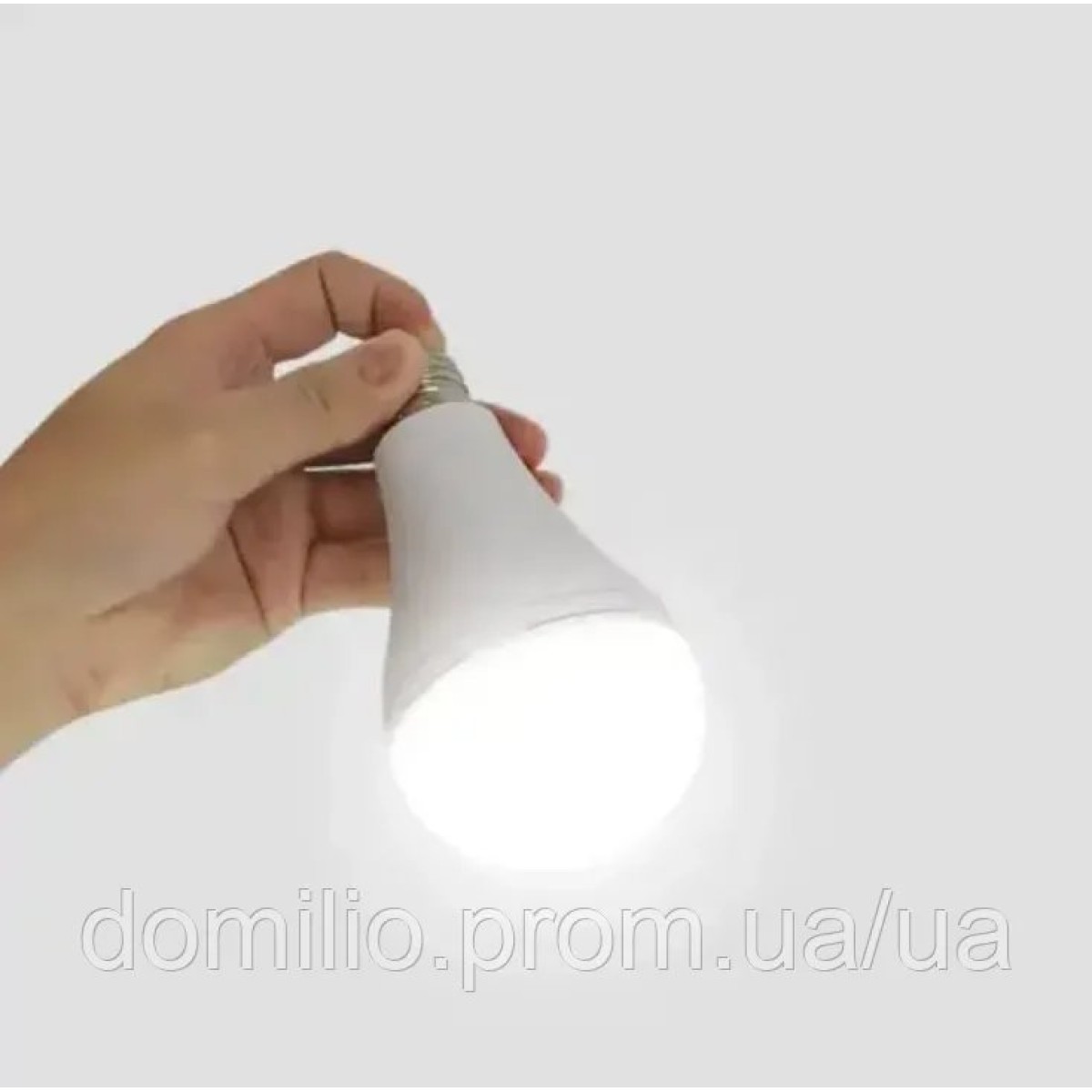 Світлодіодна LED-лампа з акумулятором E27 Світлодіодна лампочка з акумулятором 20 Вт Лампочка Е27 перезаряджається (арт. 3716)