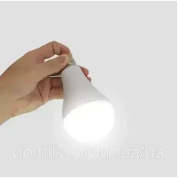 Світлодіодна LED-лампа з акумулятором E27 Світлодіодна лампочка з акумулятором 20 Вт Лампочка Е27 перезаряджається