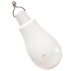 Лампочка на акумуляторі світлодіодна LED лампа аварійна 3 режими роботи автономна 20Вт 2ШТ BRS White