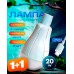 Лампочка на акумуляторі світлодіодна LED лампа аварійна 3 режими роботи автономна 20Вт 2ШТ BRS White (арт. 3132) - фото 2
