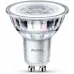 Philips LED GU10 лампи 50W екв., теплий білий 2700K, прозорі, енергоефективні, набір 6 шт., нерегульована яскравість
