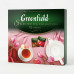 Набір чаю Greenfield Selected Tea Collection 12 видів (60 пакетів). Подарунковий набір чаю в пакетиках