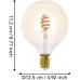Світлодіодна лампа Eglo Connect.z Smart Home E27 G125, ZigBee, регульована яскравість, біле світло, 360 лм, 5 Вт