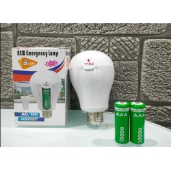 Лампа з двома акумуляторами, 15 Вт, 1200 мАг, Е27