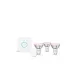 Стартовий набір Philips Hue Essential GU10 білий RGB 345лм 3 лампи Bridge Smart Button