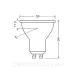 Світлодіодна лампочка Osram LED PAR16 GU10 4000K 350 lm