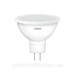 Світлодіодна лампочка Osram LED MR16 GU5.3 6W 4000K 480lm IP20