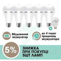 Світлодіодна лампа EXTRASTAR R7S 5W, 2 шт