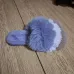 Тапочки кімнатні жіночі пухнасті триколірні Хутряні капці закриті м'які 36-41