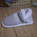 Чуні жіночі утеплені світло-сірі Бурки кімнатні на хутрі зимові капці-дутики 36-41 (арт. 7901) - фото 3