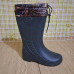 Чоловічі зимові чоботи з піни ЕВА утеплені. Гумові чоботи для риболовлі з манжетом. Розміри 41-45 (арт. 7933) - фото 3
