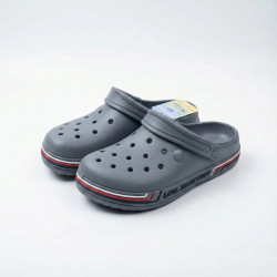 Сабо кроксы серые из пены EVA (р. 36-41) Unlimited, пляжная обувь для бассейна и сада 38