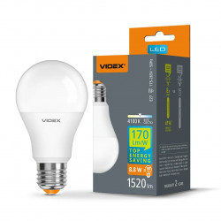 LED лампа VIDEX A60h 8.8W E27 4100K VL-A60h-88274