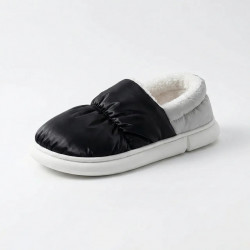 Капці-дутики (Чуні) зимові Двоколірні Чорно-сірі теплі на хутрі (36-45) Унісекс 42