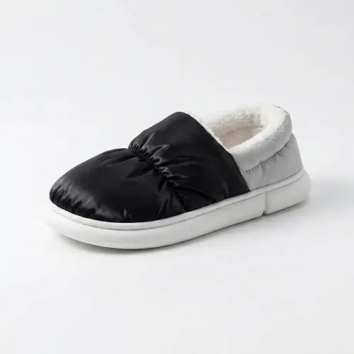 Капці-дутики (Чуні) зимові Двоколірні Чорно-сірі теплі на хутрі (36-45) Унісекс 43