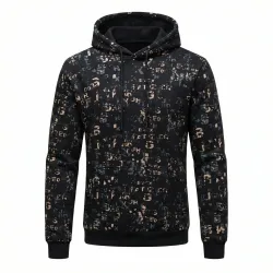 Чоловіче худі з принтом 