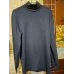 Чоловічий гольф-водолазка теплий, темно-сірий (52-56). Базовий светр під горло