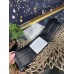 Женские кроксы на платформе бежевые (37-41). Сабо с цепочками и стразами 